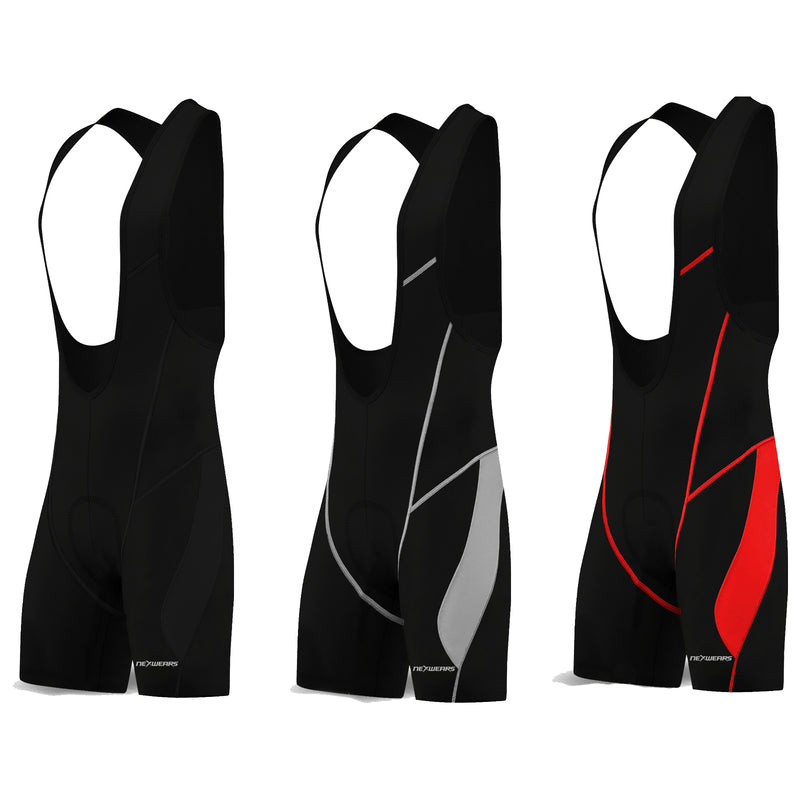 Mens Cycling Bib Shorts Gel Padded MTB Bike Tights Legging Pant All Sizes