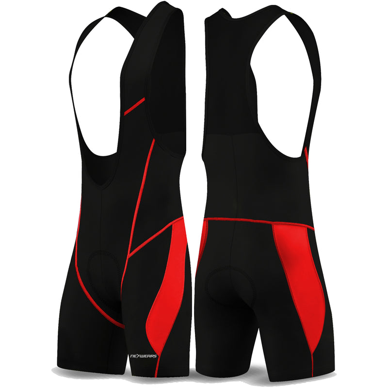 Mens Cycling Bib Shorts Gel Padded MTB Bike Tights Legging Pant All Sizes