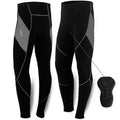 Men Winter Cycling Padded Trousers Thermal Bike Bicycle Legging Pants Tights