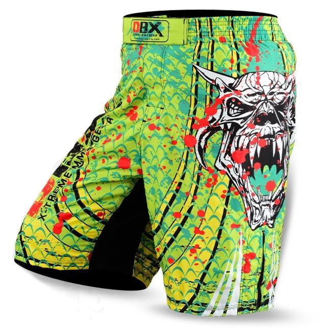 Muay Thai MMA Grappling Shorts Cage Fighter UFC Kick Boxing Short